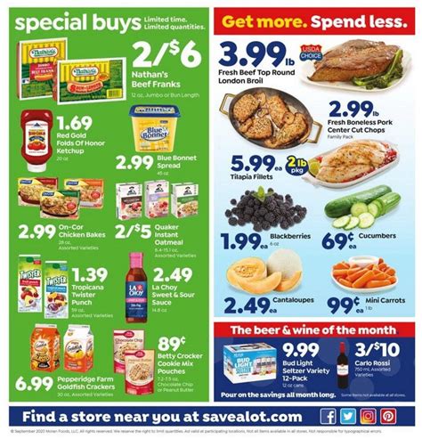 Save A Lot Weekly Ad Sep 16 – Sep 22, 2020