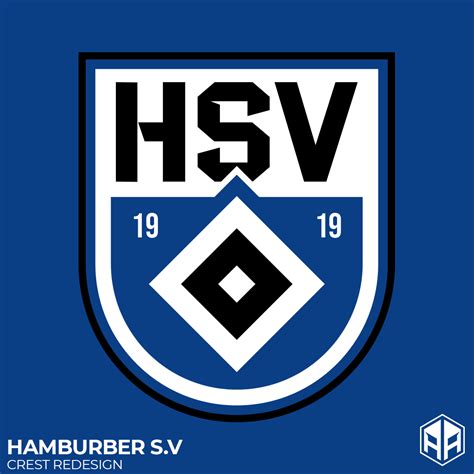 Hamburger S.V crest redesign