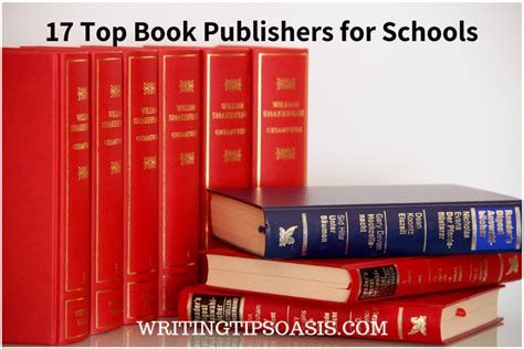 17 Top Book Publishers for Schools - Writing Tips Oasis