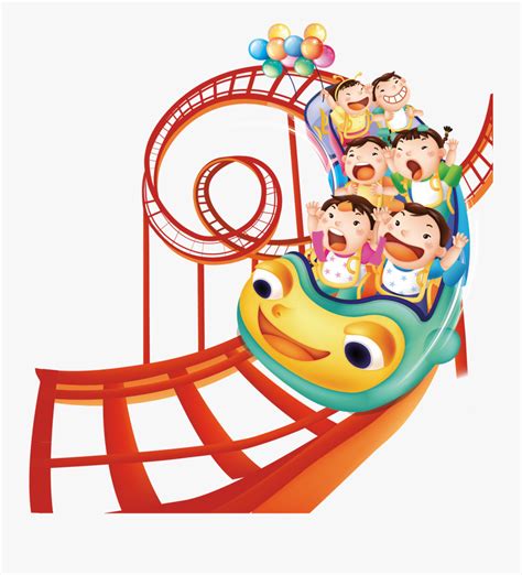 Clip Art Cartoon Roller Coaster Pictures - Roller Coaster Cartoon Png , Free Transparent Clipart ...