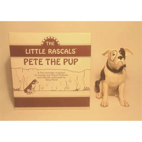 The Little Rascals Pete the Pup Fine Porcelain Figurine With - Etsy