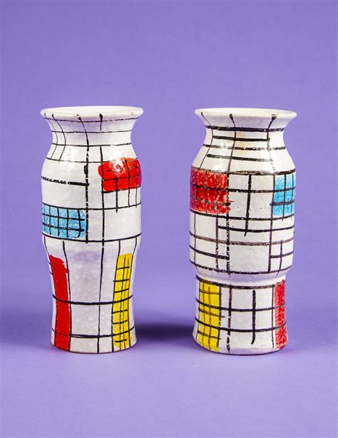 URBAGEMid Century Italian Abstract Vases