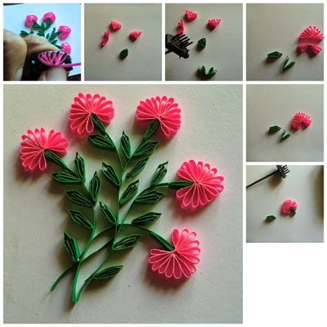 easy paper quilling ~ art craft projects