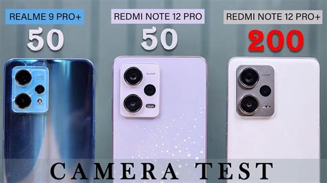 Redmi Note 12 Pro Plus vs Redmi Note 12 Pro vs realme 9 Pro Plus - Camera Test - YouTube