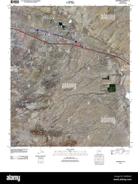 Map of lordsburg new mexico hi-res stock photography and images - Alamy