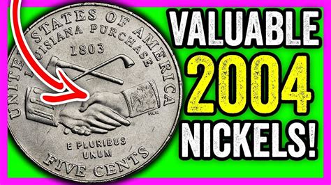 SEARCHING FOR VALUABLE 2004 NICKELS - THESE ARE RARE NICKELS WORTH MONEY | Rare coins worth ...