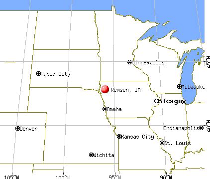 Remsen, Iowa (IA 51050) profile: population, maps, real estate, averages, homes, statistics ...