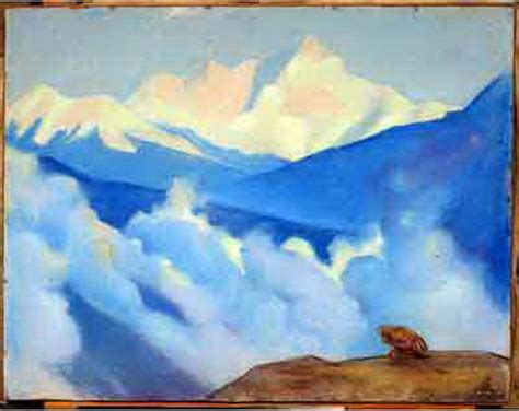 Himalayas, 1937 - Nicholas Roerich - WikiArt.org