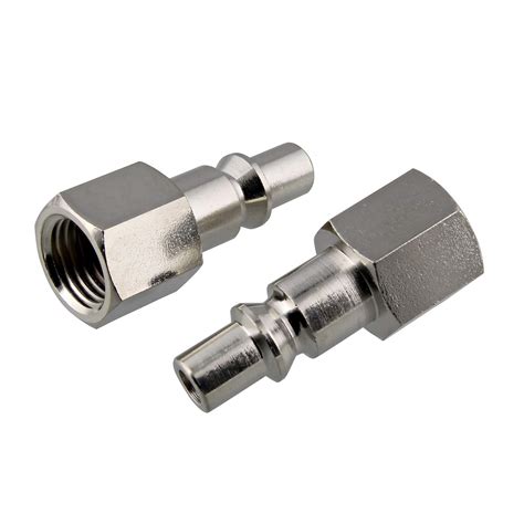 Buy ABN 1/4in NPT Coupler Air Fittings Female Air Hose Coupler, Air Tool Fittings – Quick ...