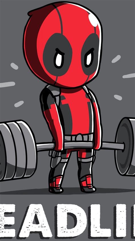 🔥 Download Cute Chibi Deadpool Wallpaper On by @lisap67 | Deadpool Memes Wallpapers, Deadpool ...