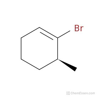 1-bromo-6-methylcyclohexene Structure - C7H11Br - Over 100 million ...