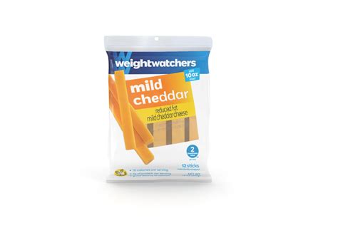 Natural Reduced Fat Cheddar Sticks | WW USA