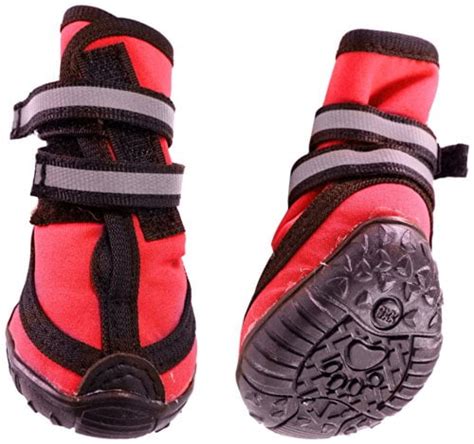 Fashion Pet Performance Waterproof Dog Boots, XS- Paws up to 3 Inches Red - Walmart.com