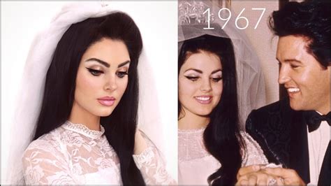 priscilla presley wedding makeup | iconic 60s makeup tutorial | Bridal ...