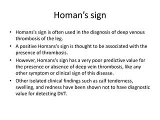 Homan Sign