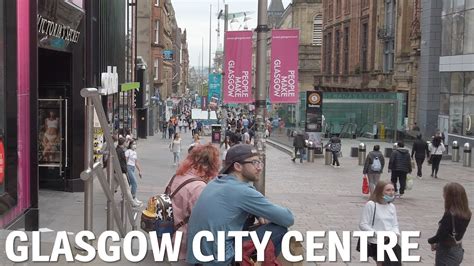 A Saturday Evening Walk Through Glasgow City Centre | Scotland - YouTube