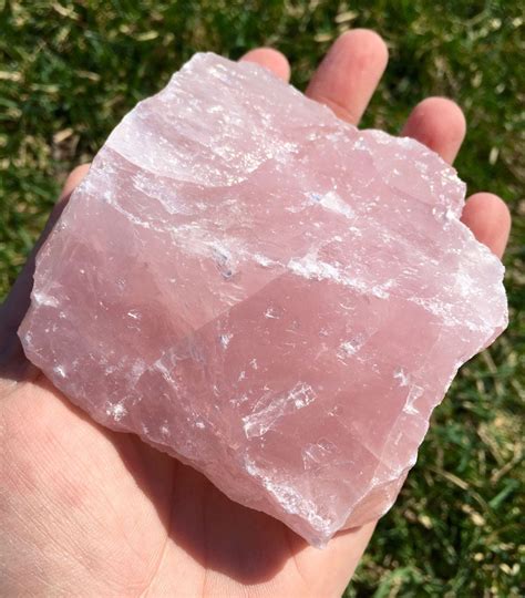 raw rose quartz crystal rose quartz stone raw quartz