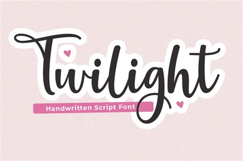 Twilight Windows font - free for Personal