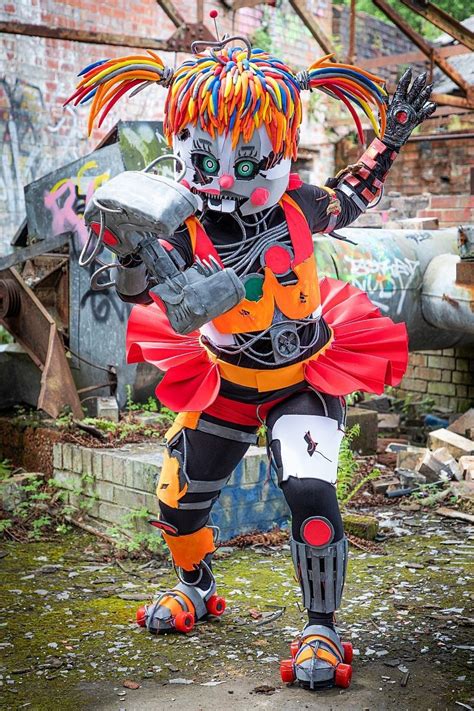 Scrap baby photo shoot | Fnaf cosplay, Fnaf art, Baby cosplay