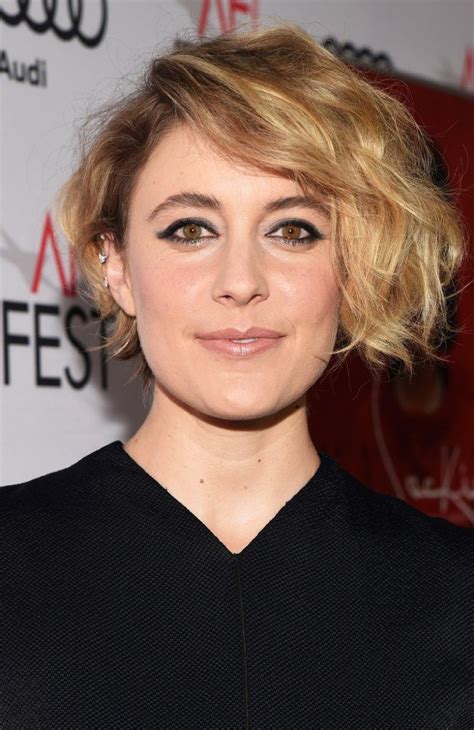 Greta Gerwig | Hair styles, Hair today, Short hair styles