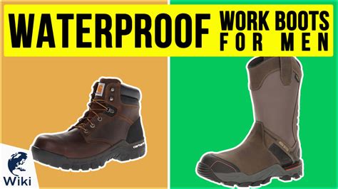 Top 10 Waterproof Work Boots For Men of 2020 | Video Review