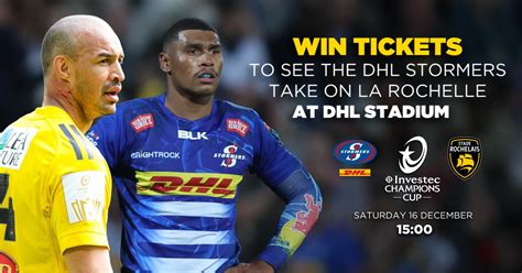 WIN: Tickets to Stormers vs La Rochelle blockbuster!