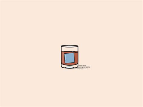 Rocks Glass by Kevin McDonald on Dribbble