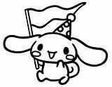 Cinnamoroll Smiling Coloring Page  Free Printable Pages sketch template