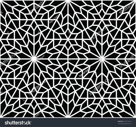 Islamic Geometric Seamless Background Stock Vector (Royalty Free ...