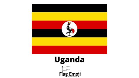 Uganda Flag Emoji 🇺🇬 - Copy & Paste - How Will It Look on Each Device? - YouTube