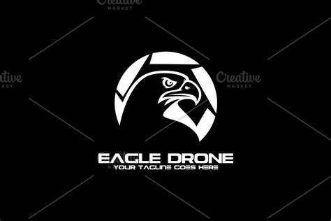 Eagle Drone | Creative Logo Templates ~ Creative Market