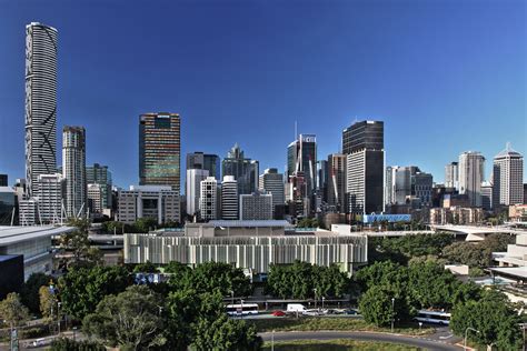 Brisbane Skyline Foto & Bild | architektur, australia & oceania ...