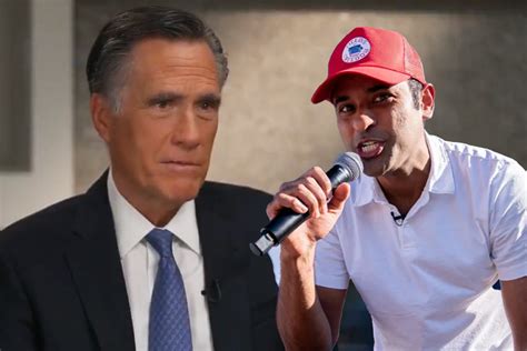 Mitt Romney says he'd vote for any Republican except Trump and Vivek. | Not the Bee