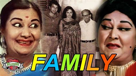 Manorama Family With Parents, Husband, Daughter, Death, Career and Biography - YouTube