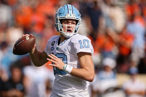 UNC QB Drake Maye named semifinalist for Walter Camp award