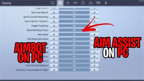 *NEW* AIM ASSIST ADDED TO FORTNITE PC! FORTNITE PC AIMBOT TUTORIAL! FORTNITE AIM ASSIST! - YouTube