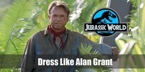 Alan Grant (Jurassic Park) Costume for Cosplay & Halloween