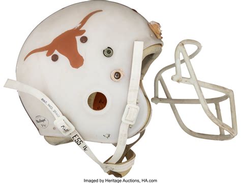 Mid 1970's Texas Longhorns Game Worn Helmet.... Football | Lot #82787 ...