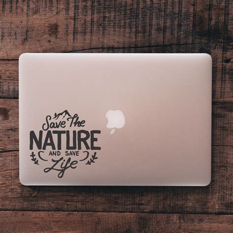 Custom Laptop Decal Laptop Quote MacBook Decal Tablet Stickers Laptop ...