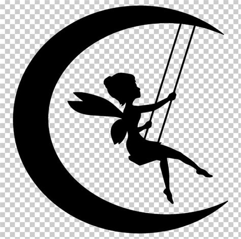 Tinker Bell Silhouette Fairy Drawing Peter Pan PNG, Clipart, Art, Artwork, Black, Black And ...