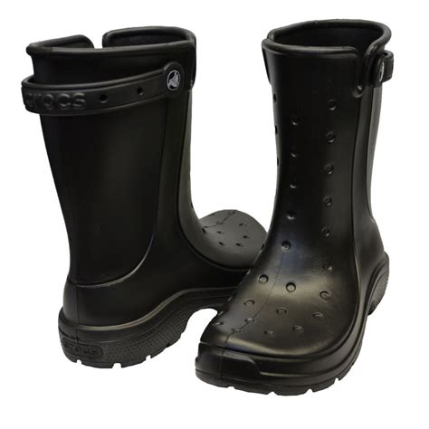 Crocs Crocs Reny II Black (Z-28) 16010 Wellie / Rain Mens Boots - Crocs ...