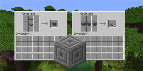 Minecraft How to Make Stone Bricks - dotik