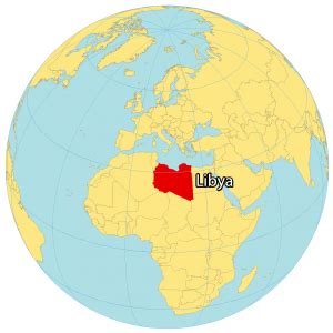 Map of Libya - GIS Geography