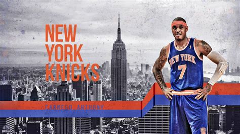 🔥 Download HD Carmelo Anthony New York Knicks Background by @adamknox ...