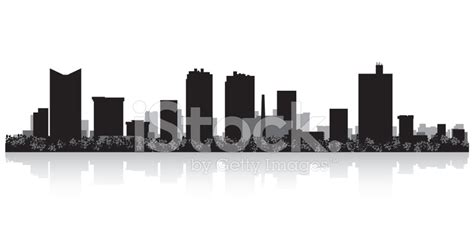 Fort Worth City Skyline Silhouette Stock Photo | Royalty-Free | FreeImages