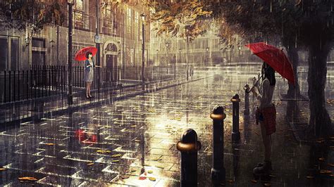 117 Anime Girl Rain Wallpaper Hd Images - MyWeb