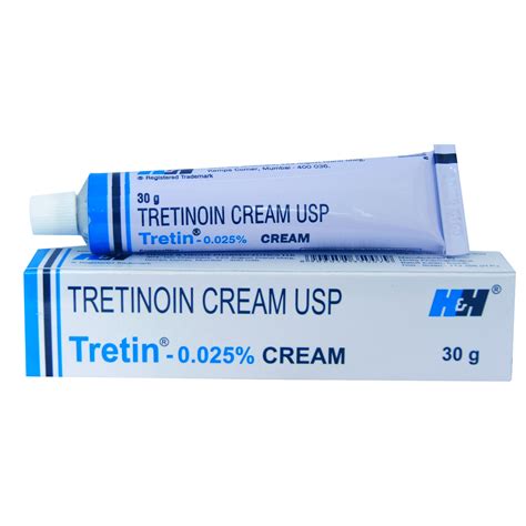 Tretinoin 0.025% w/w Tretin Cream