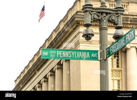 1600 pennsylvania ave washington dc hi-res stock photography and images - Alamy