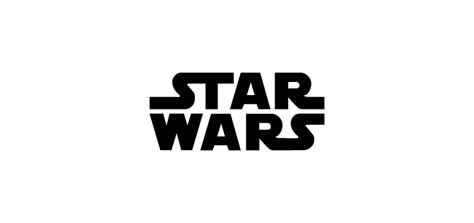 Star Wars Black and White Logo - LogoDix