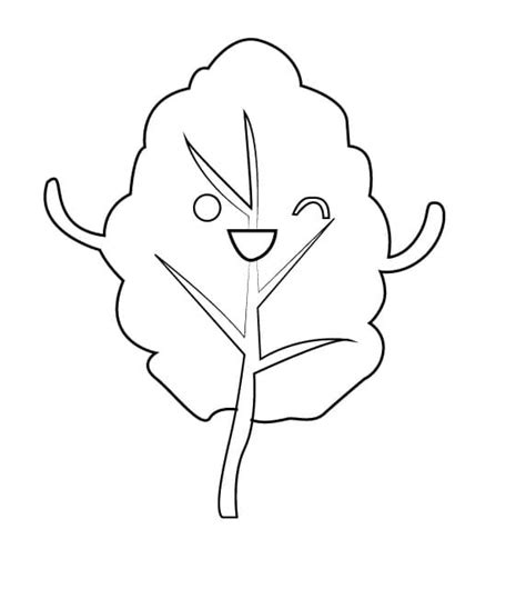 Cartoon Spinach coloring page - Download, Print or Color Online for Free